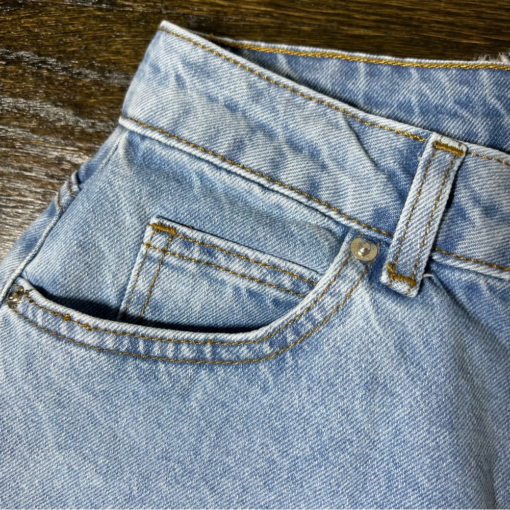 ASOS High Rise Blue Jeans - Picture 5 of 11